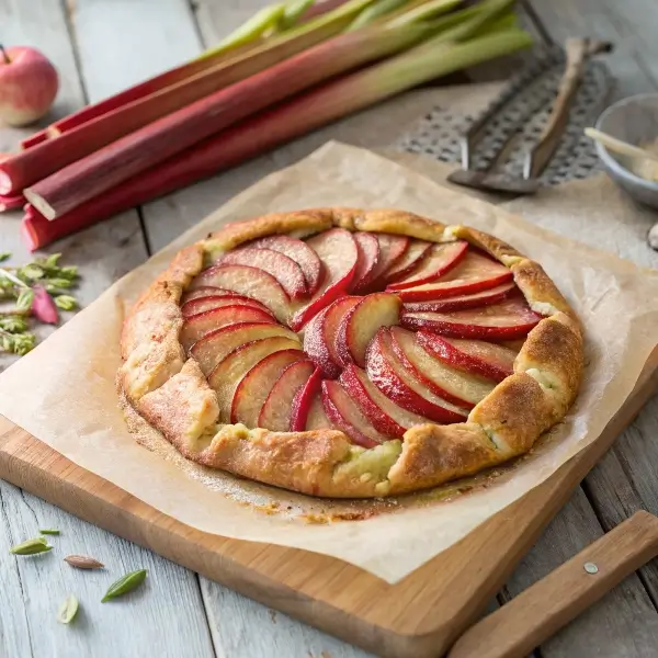 Rhubarb Galette Recipe