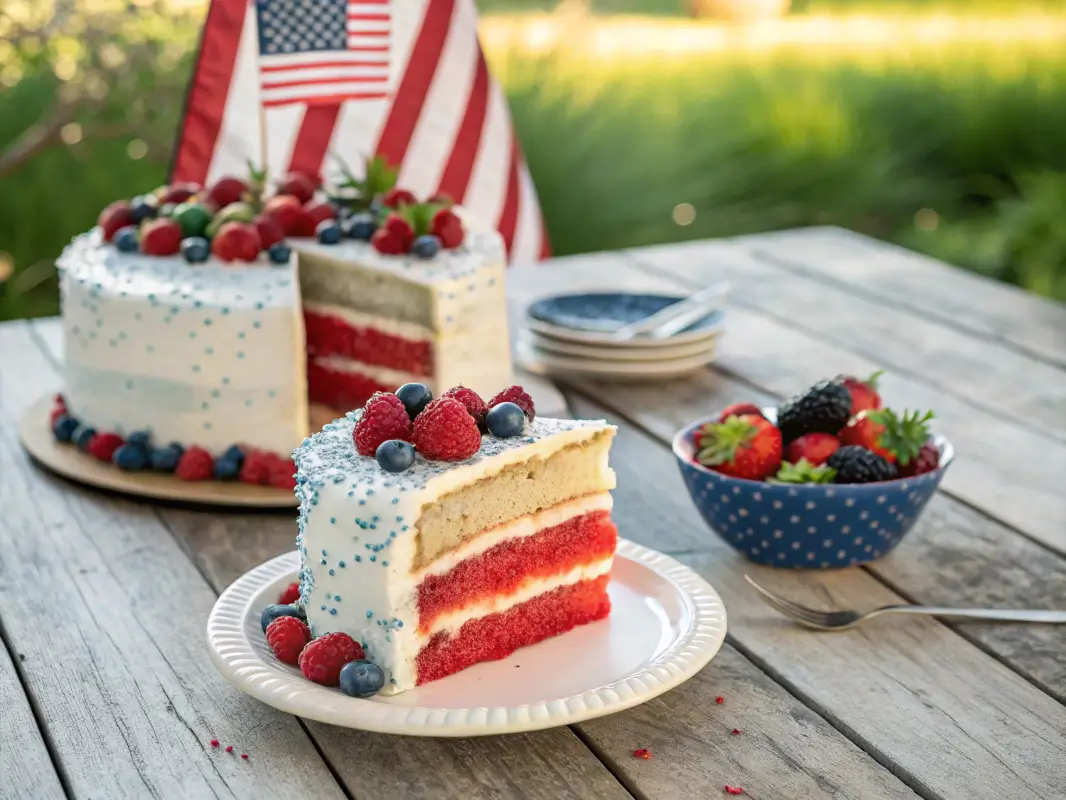 4th of July Layer Cake