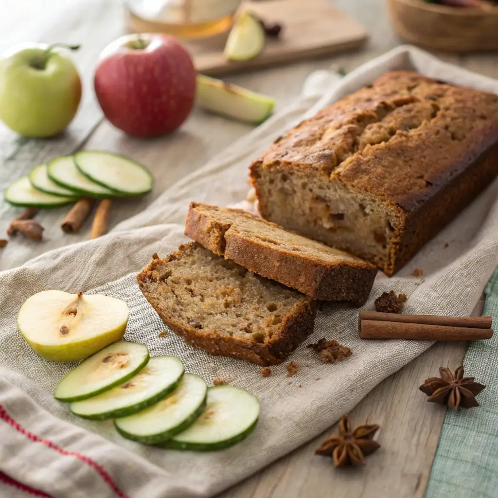 Apple Cinnamon Zucchini Bread