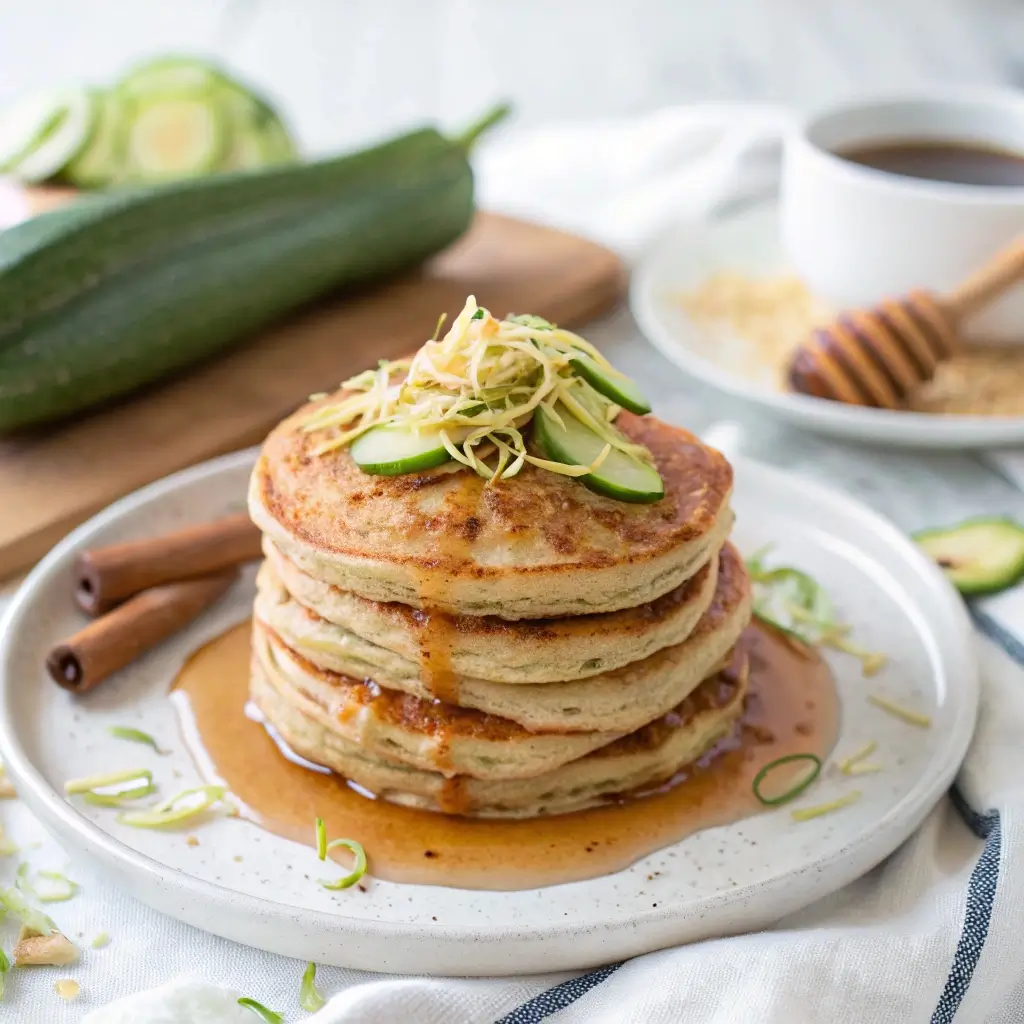 Zucchini Bread Pancakes