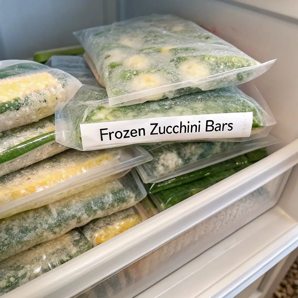 Freezer-Friendly Zucchini Bars