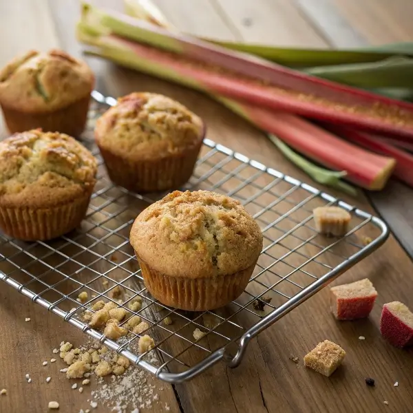 Rhubarb Muffins Recipe