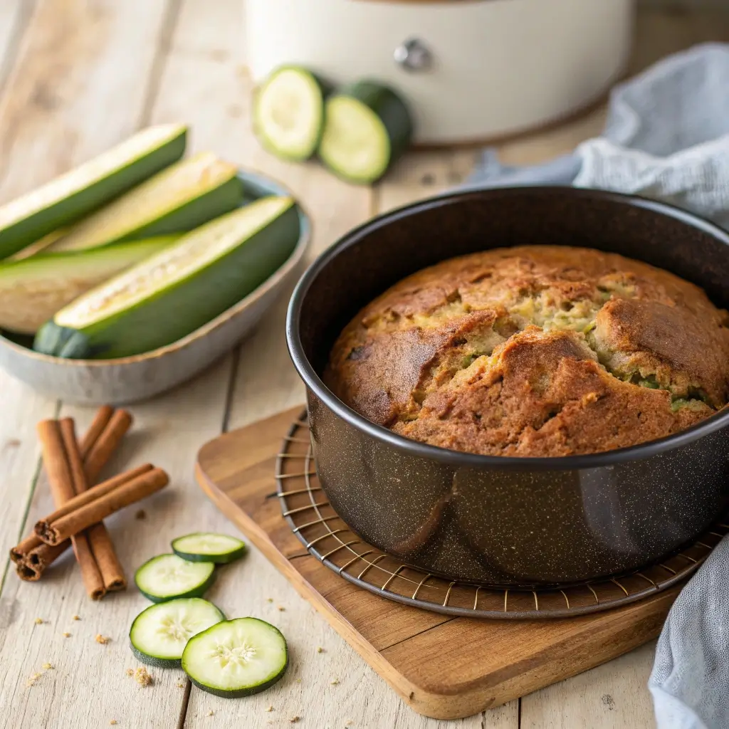 Air Fryer Zucchini Bread