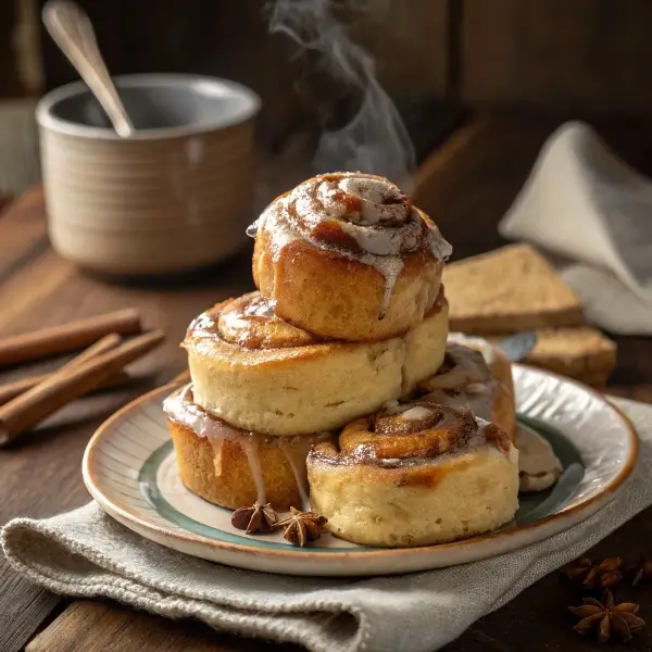 Brown Butter Sourdough Cinnamon Rolls