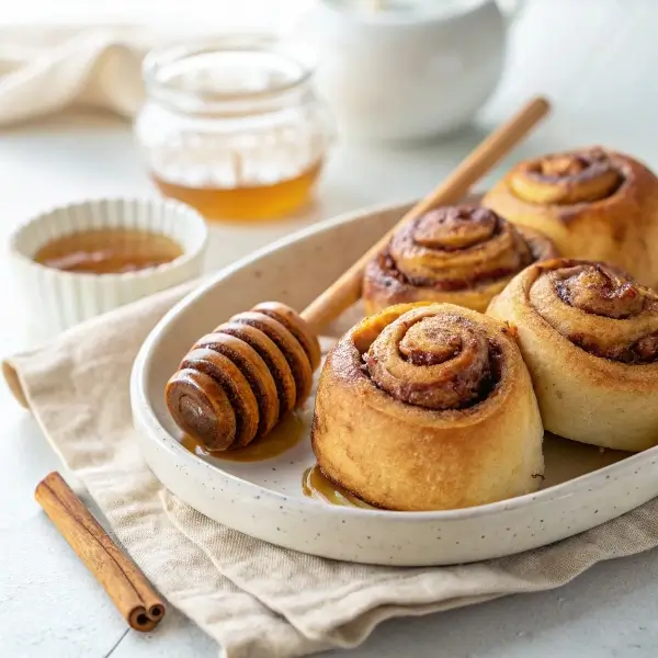Guilt-Free Sourdough Cinnamon Rolls (Naturally Sweet!)