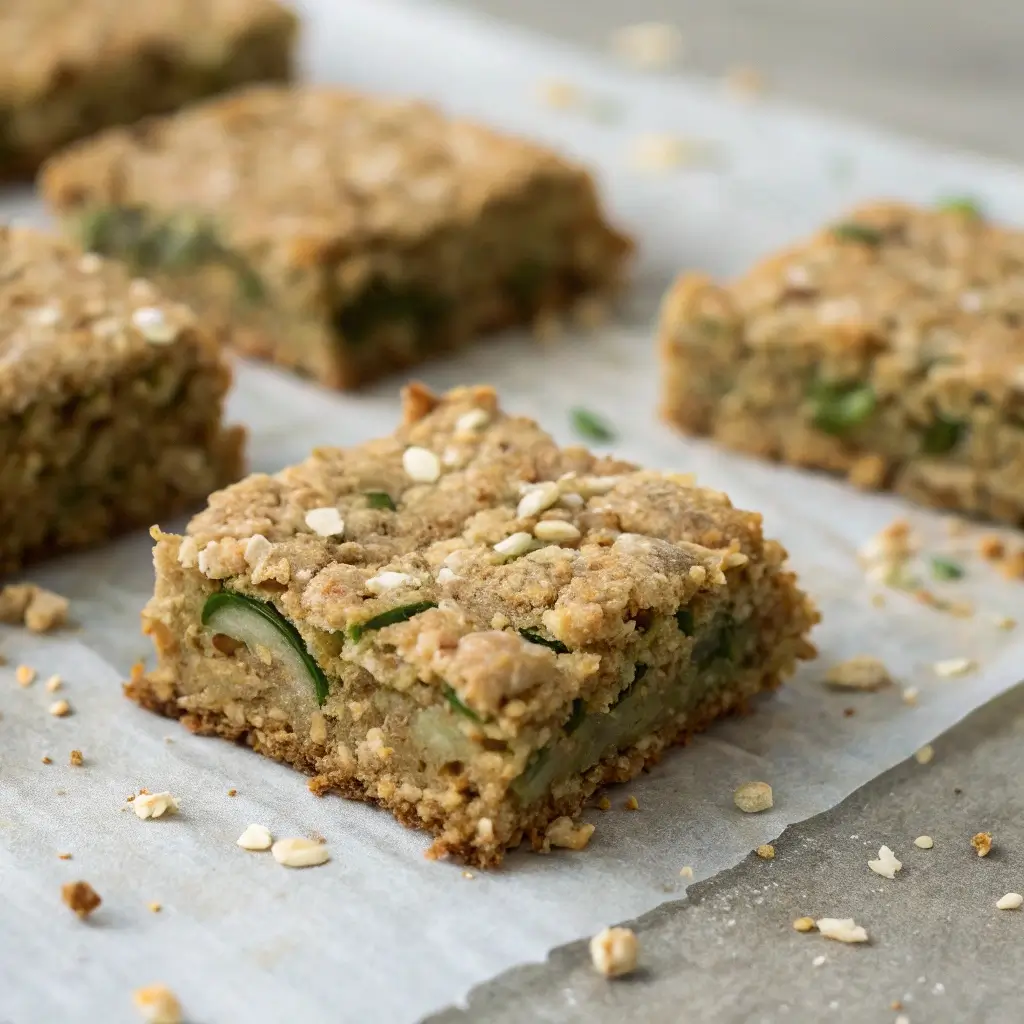 Oatmeal Zucchini Bars