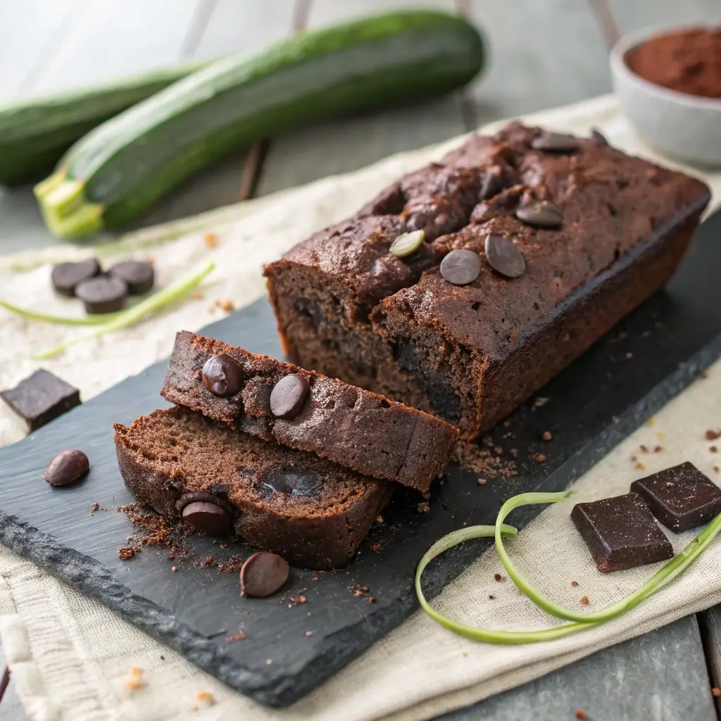 Double Chocolate Zucchini Bread