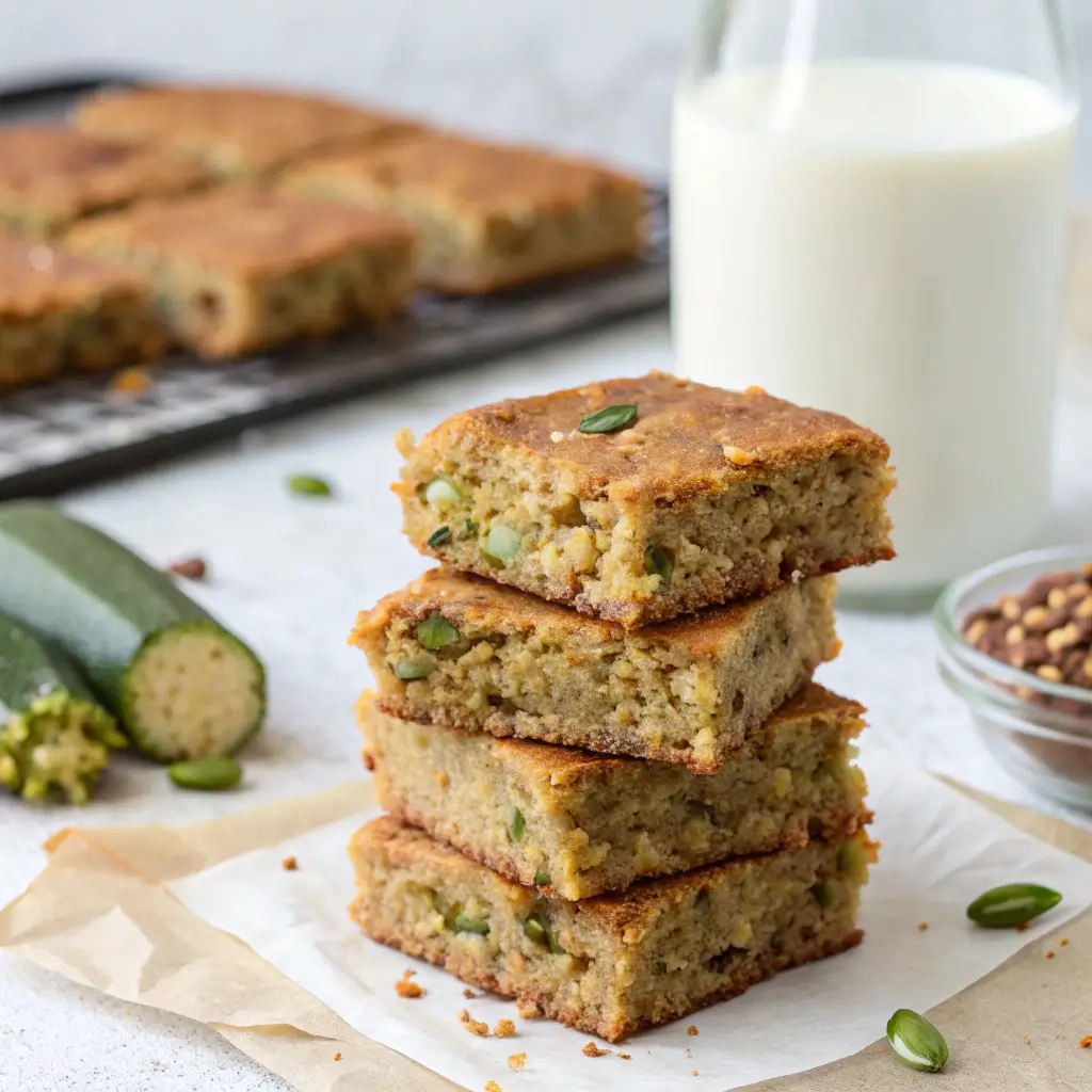 Vegan Zucchini Bars