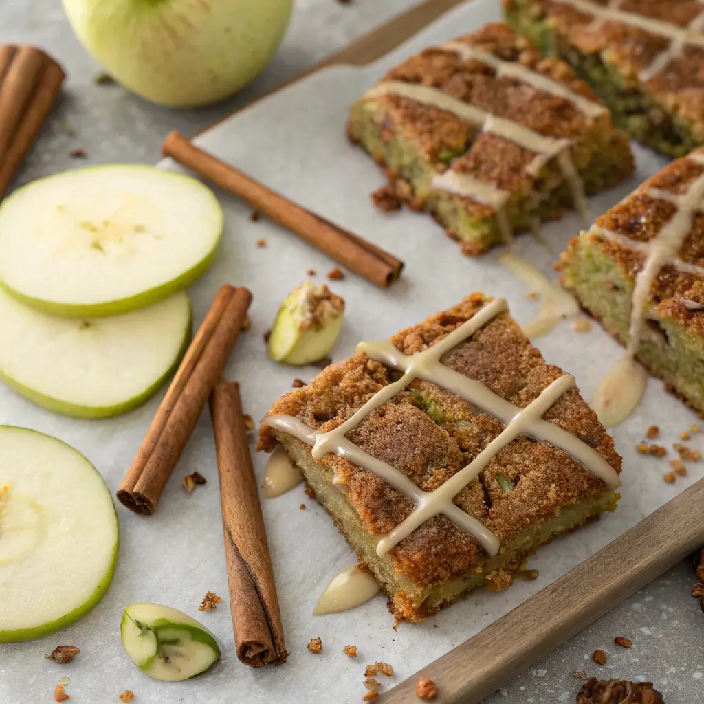 Zucchini Apple Bars