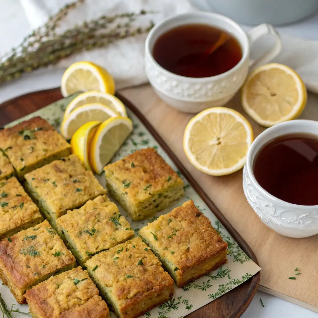 Zucchini Bars for Brunch
