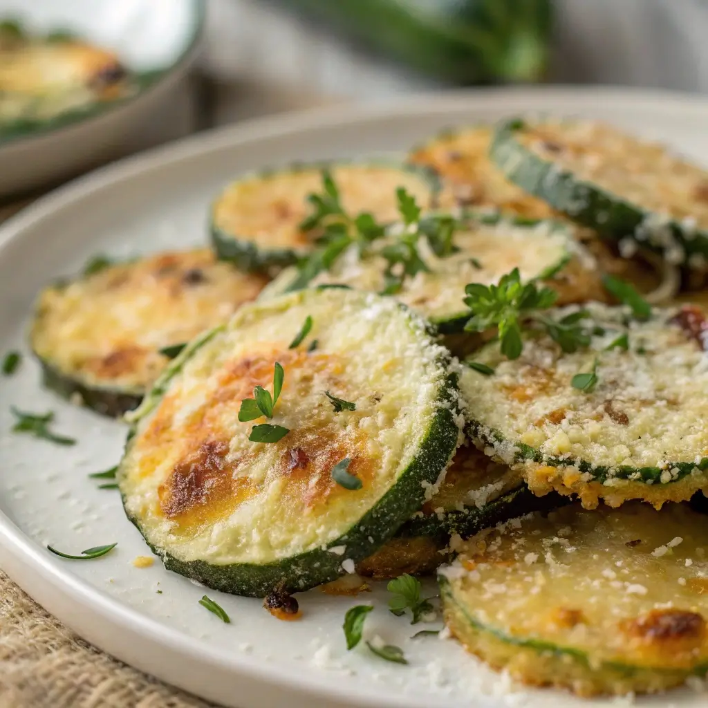 Parmesan Zucchini Chips