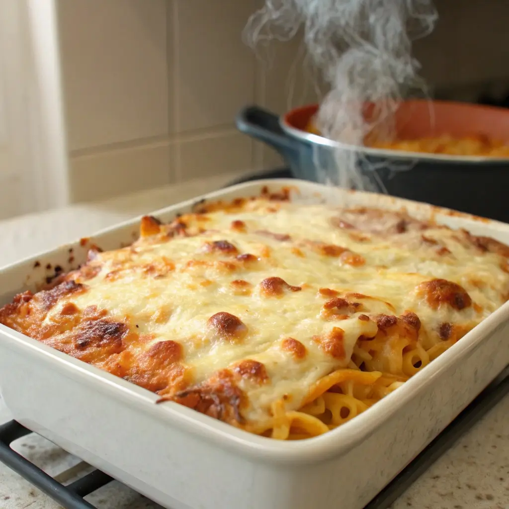No-Boil Pasta Bake