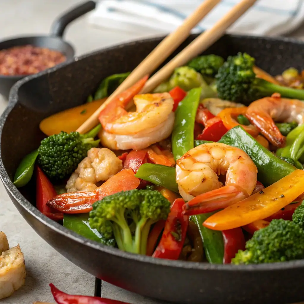 Quick 20-Minute Shrimp Stir Fry – Healthy & Flavorful!