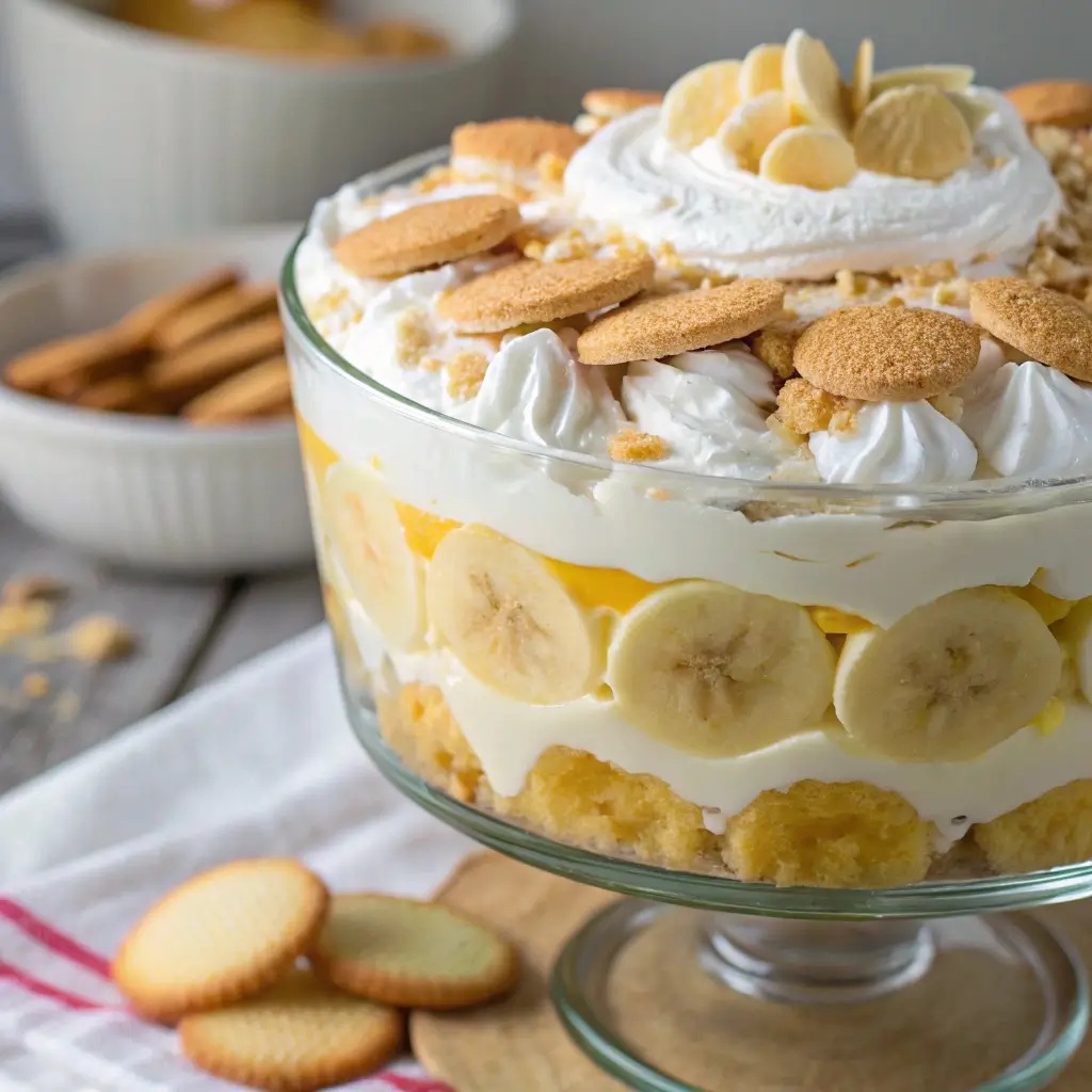 Layered Banana Pudding Trifle – Southern Labor Day Dessert