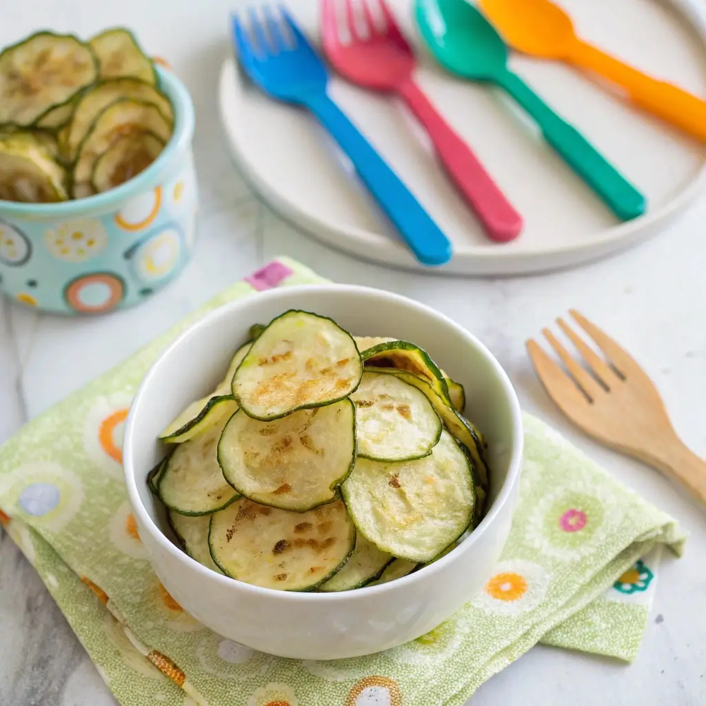 Zucchini Chips for Toddlers