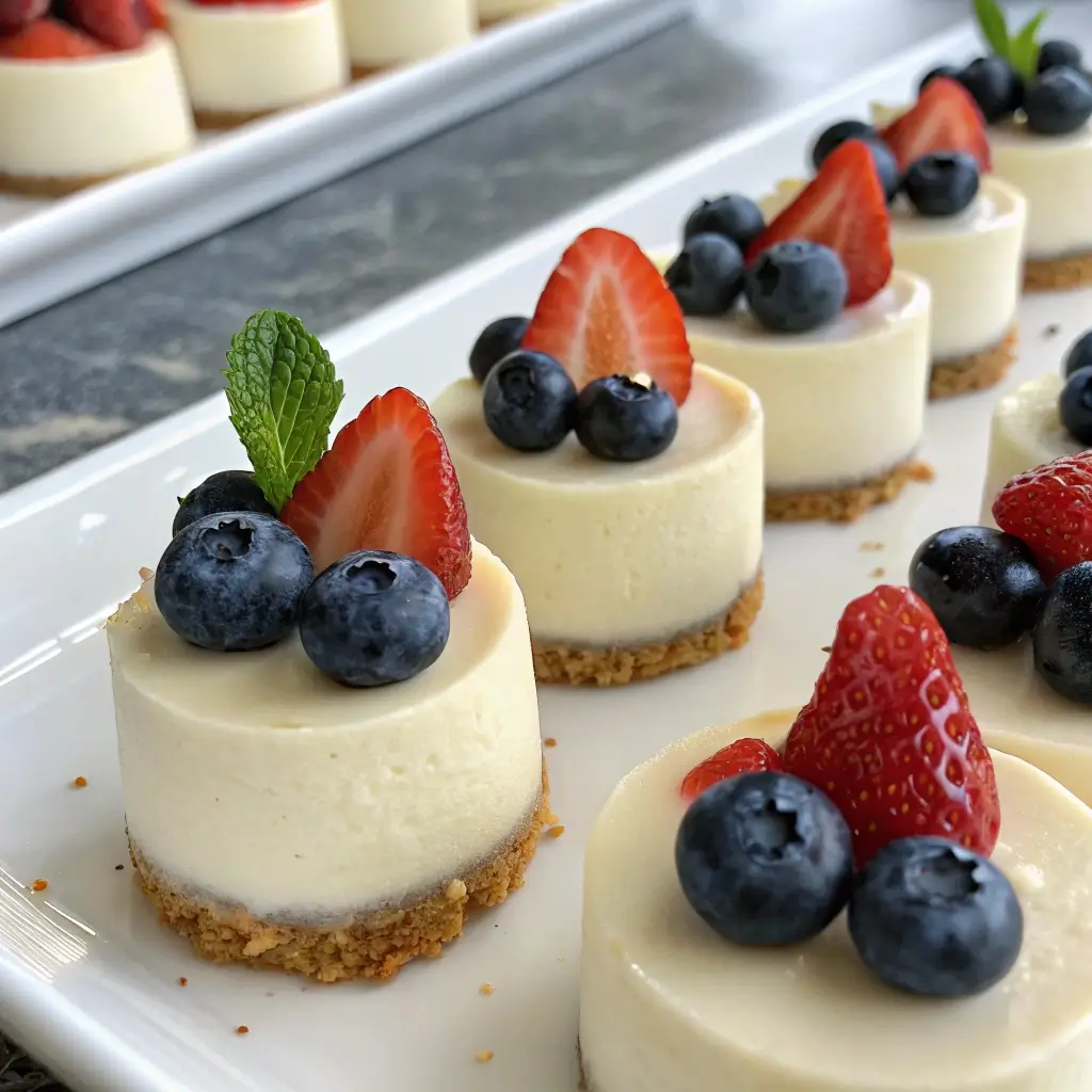 Labor Day Favorite – No-Bake Cheesecake Bites!