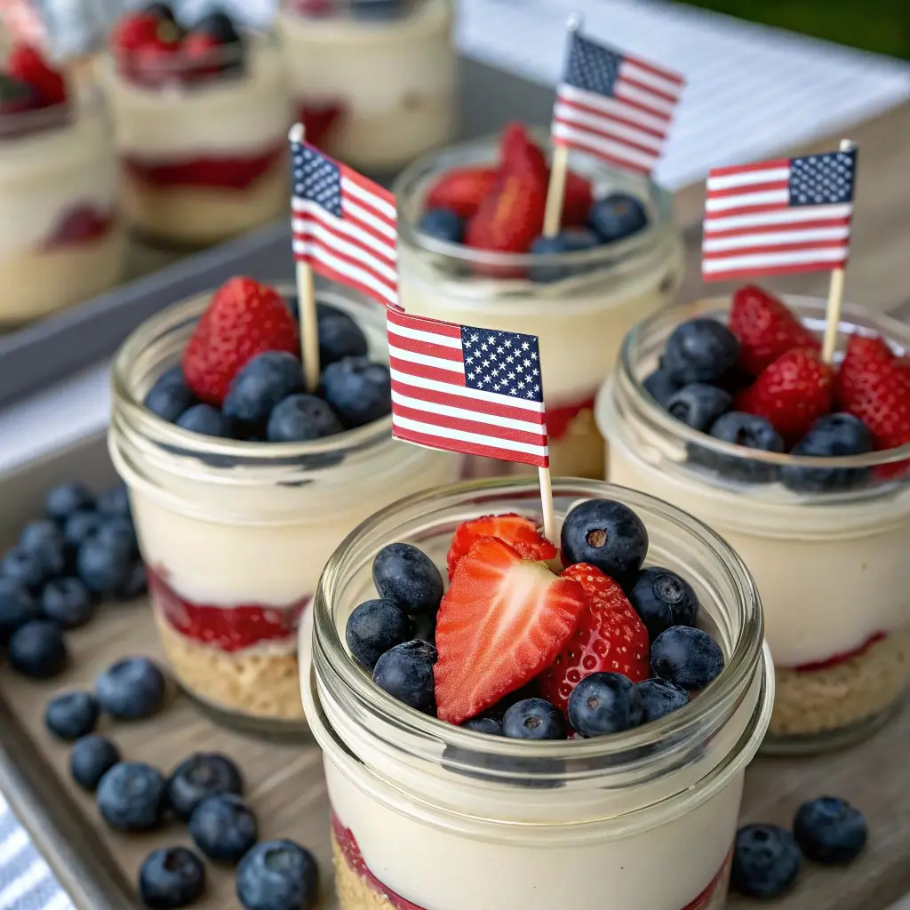 Mini Desserts for Labor Day Party