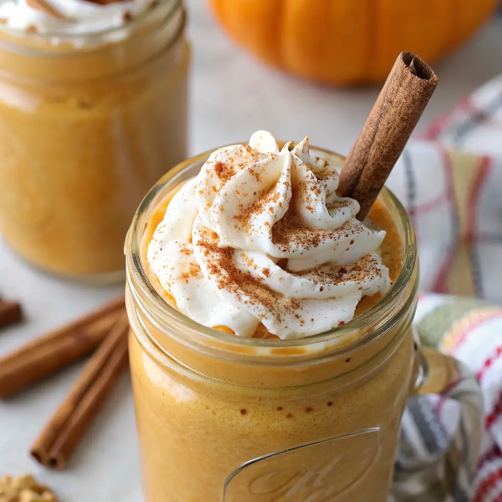 Pumpkin Pie Smoothie (Healthy Fall Breakfast!)