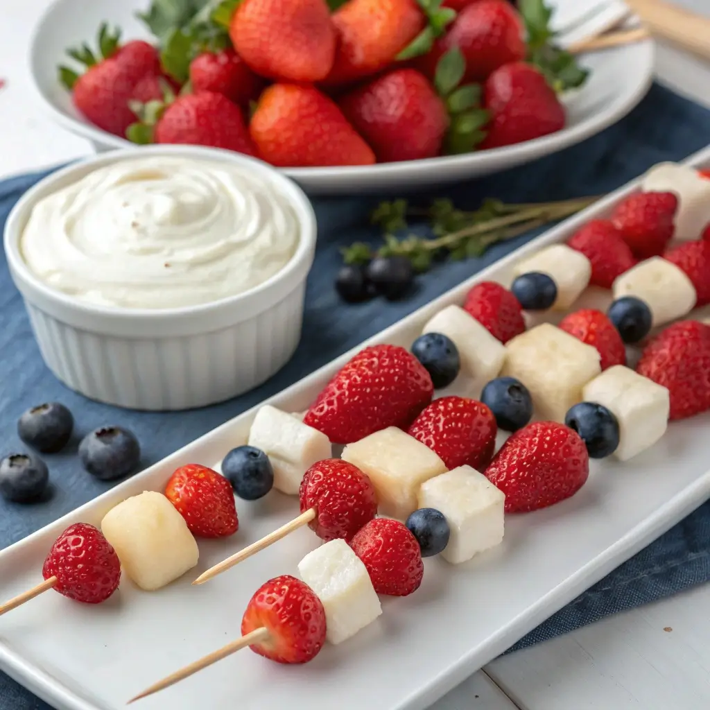 Patriotic Fruit Desserts