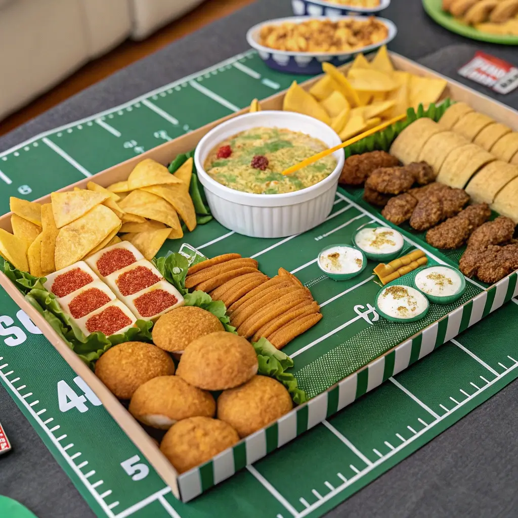 Tailgate Snack Stadium Platter