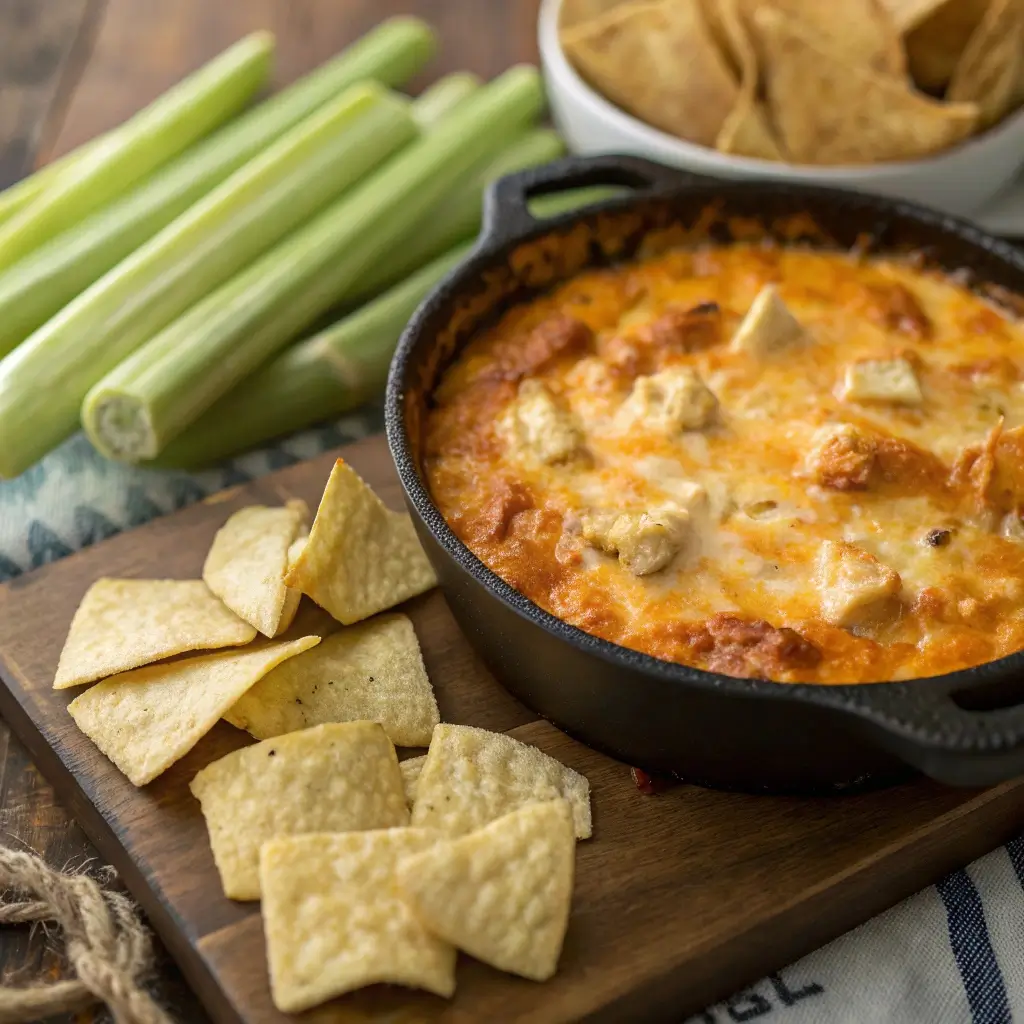 Creamy Buffalo Chicken Dip – Game Day Classic!