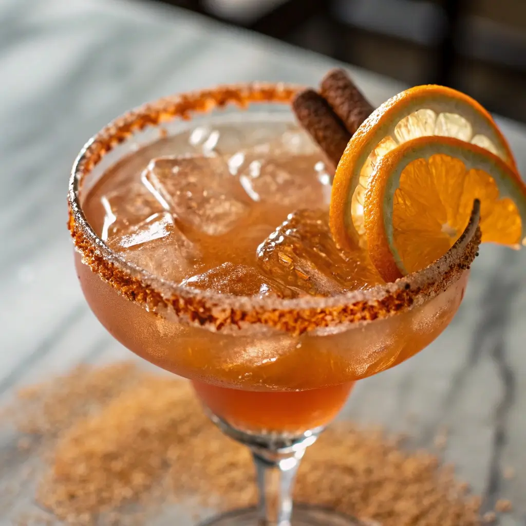 Spiced Tequila Margarita for Fall Nights