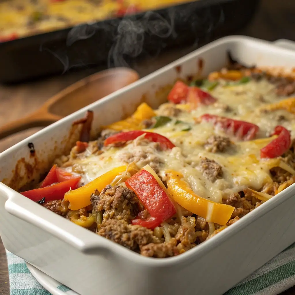 30-Minute Stuffed Pepper Casserole