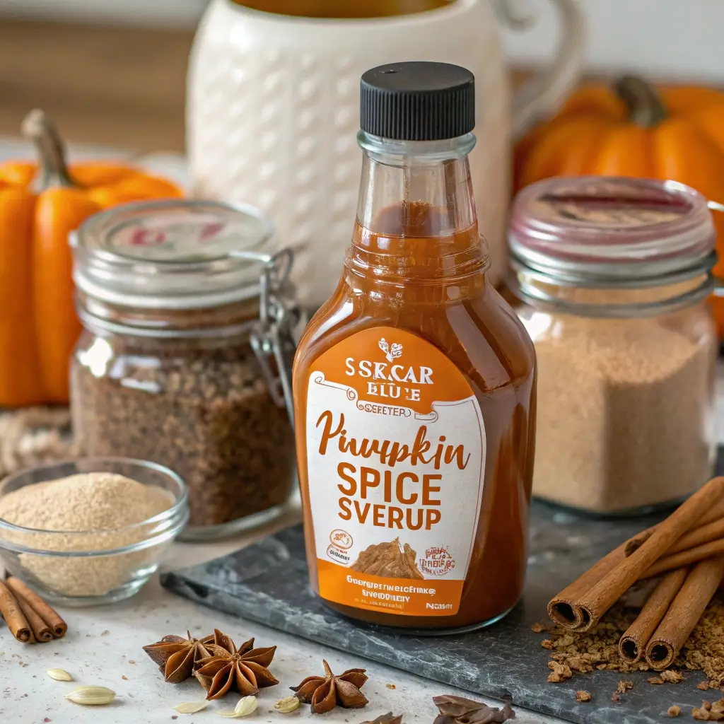 Low Sugar Pumpkin Spice Syrup