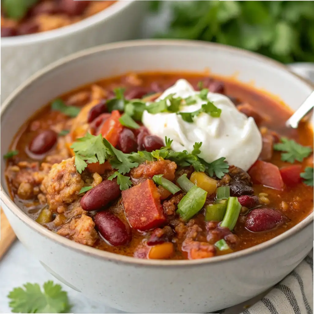 Instant Pot Chili with Ground Turkey