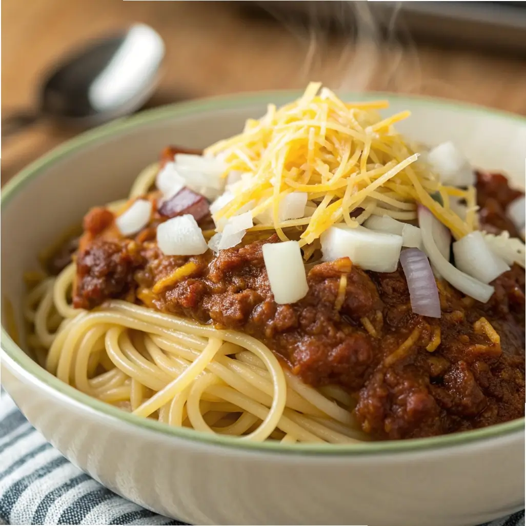Slow Cooker Chili with Cinnamon and Cocoa