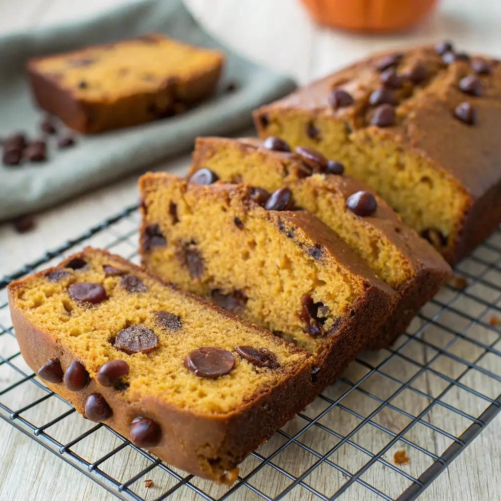 Chocolate Chip Pumpkin Bread