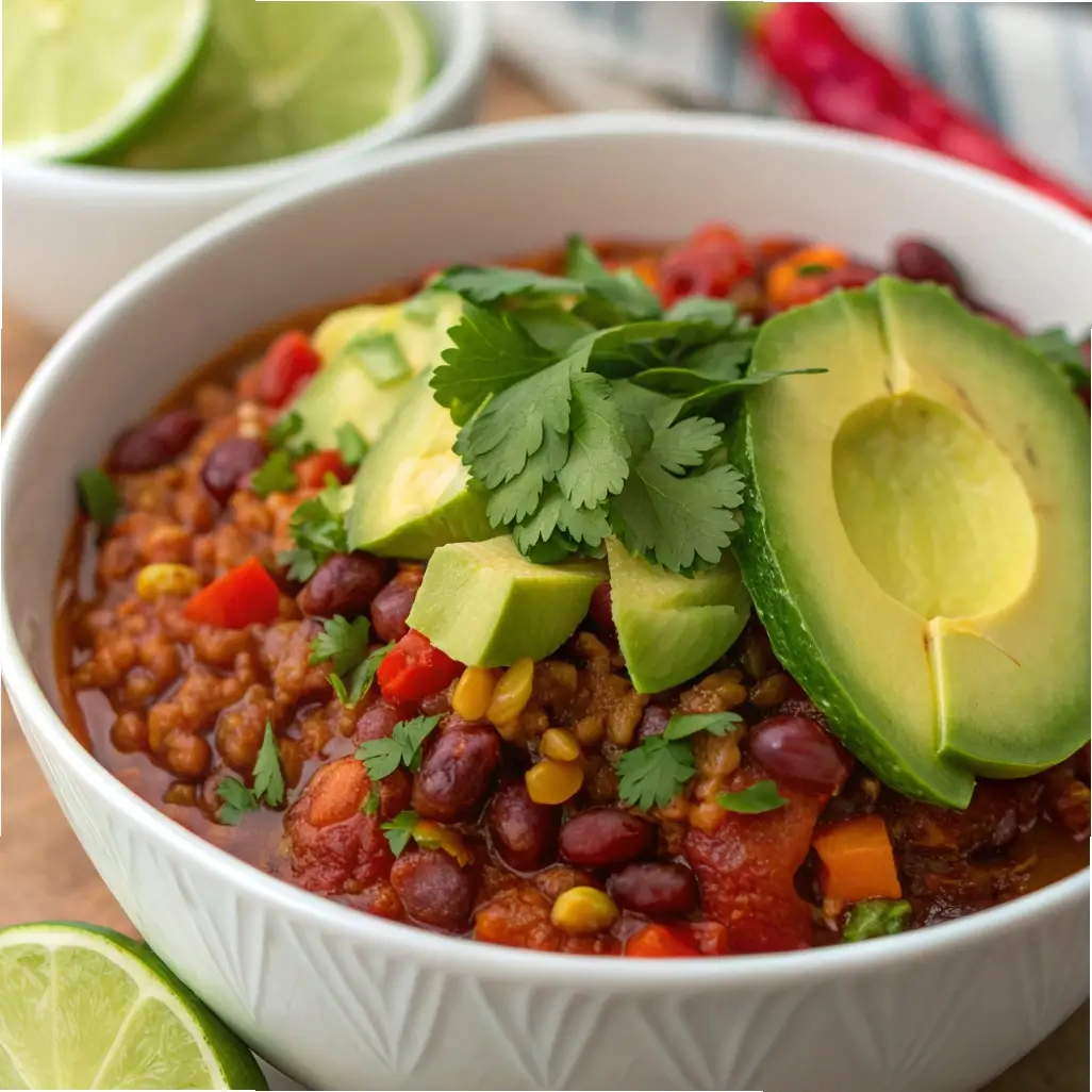 Best Lentil Chili Recipe (Vegan & Hearty)