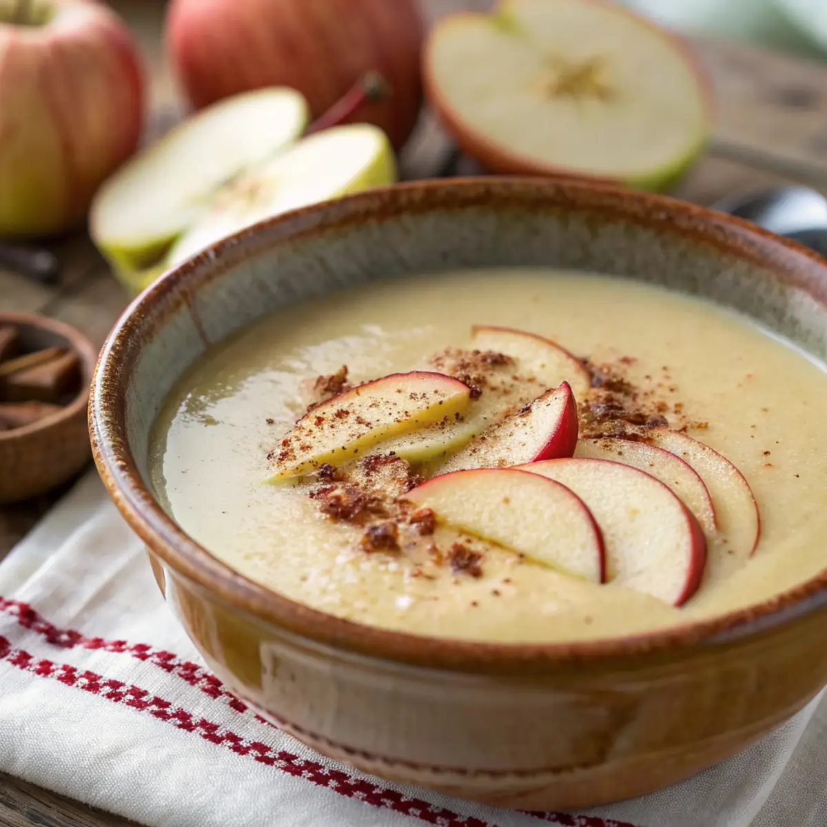 Spiced Apple and Parsnip Soup (Unique Fall Flavor)