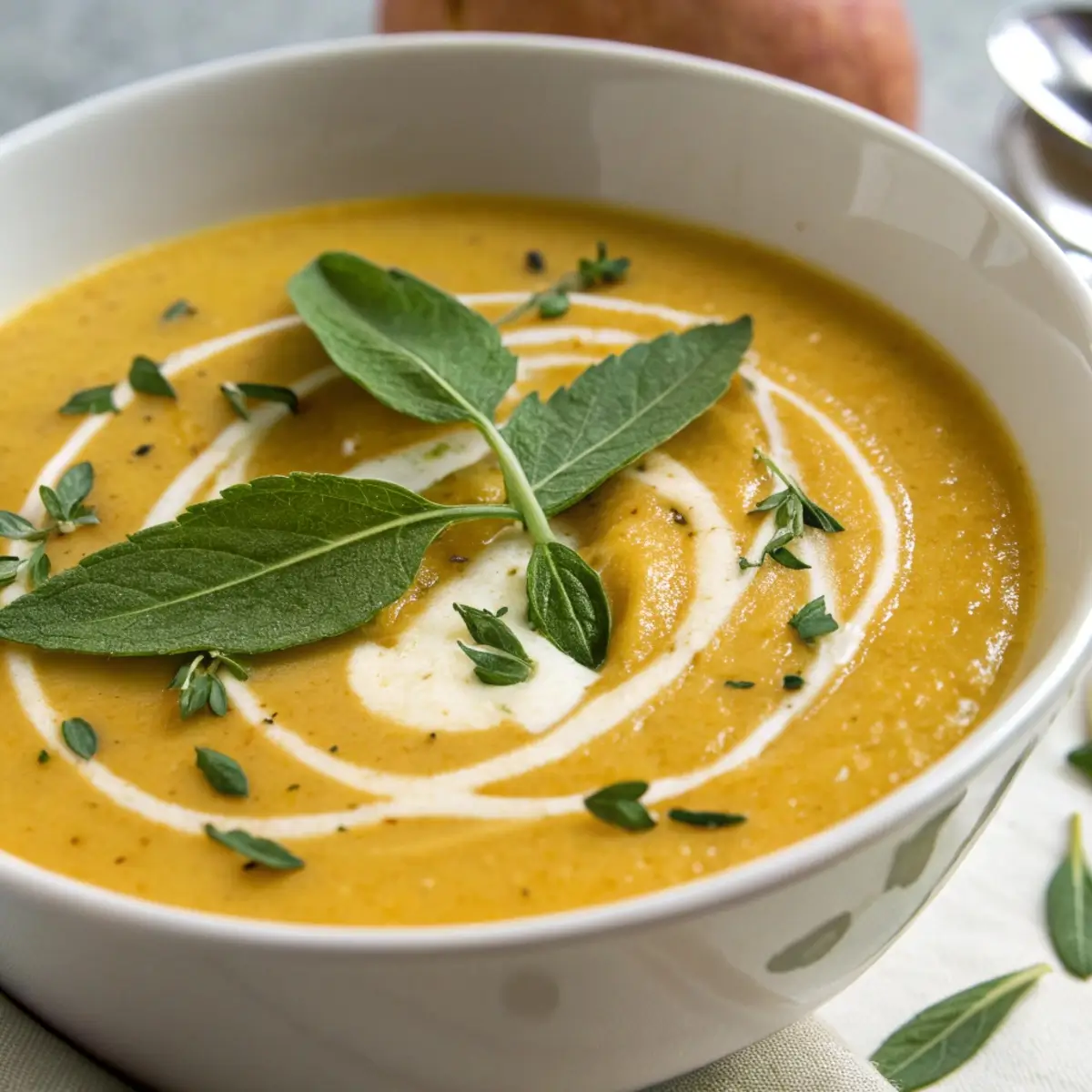 Cozy Pear and Squash Soup