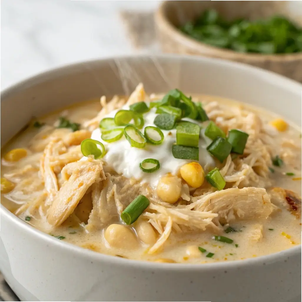 Dairy-Free Creamy Chicken Chili