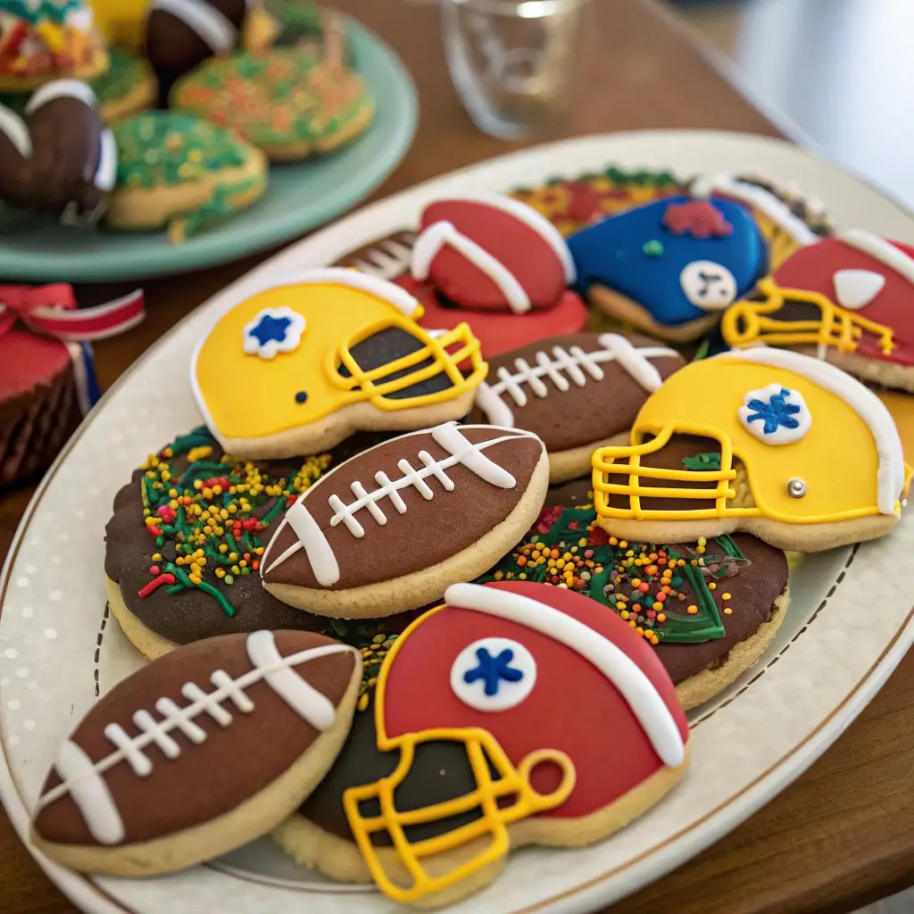 Tailgate Cookies for Game Day