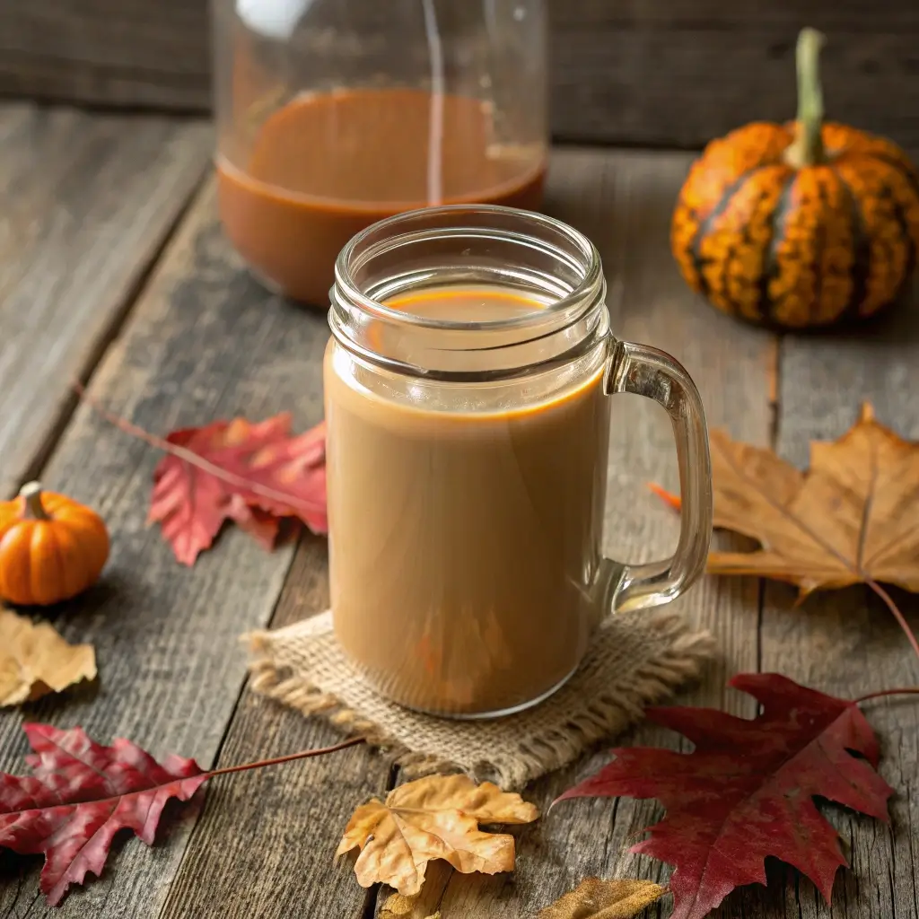 Pumpkin Cold Brew with Oat Milk