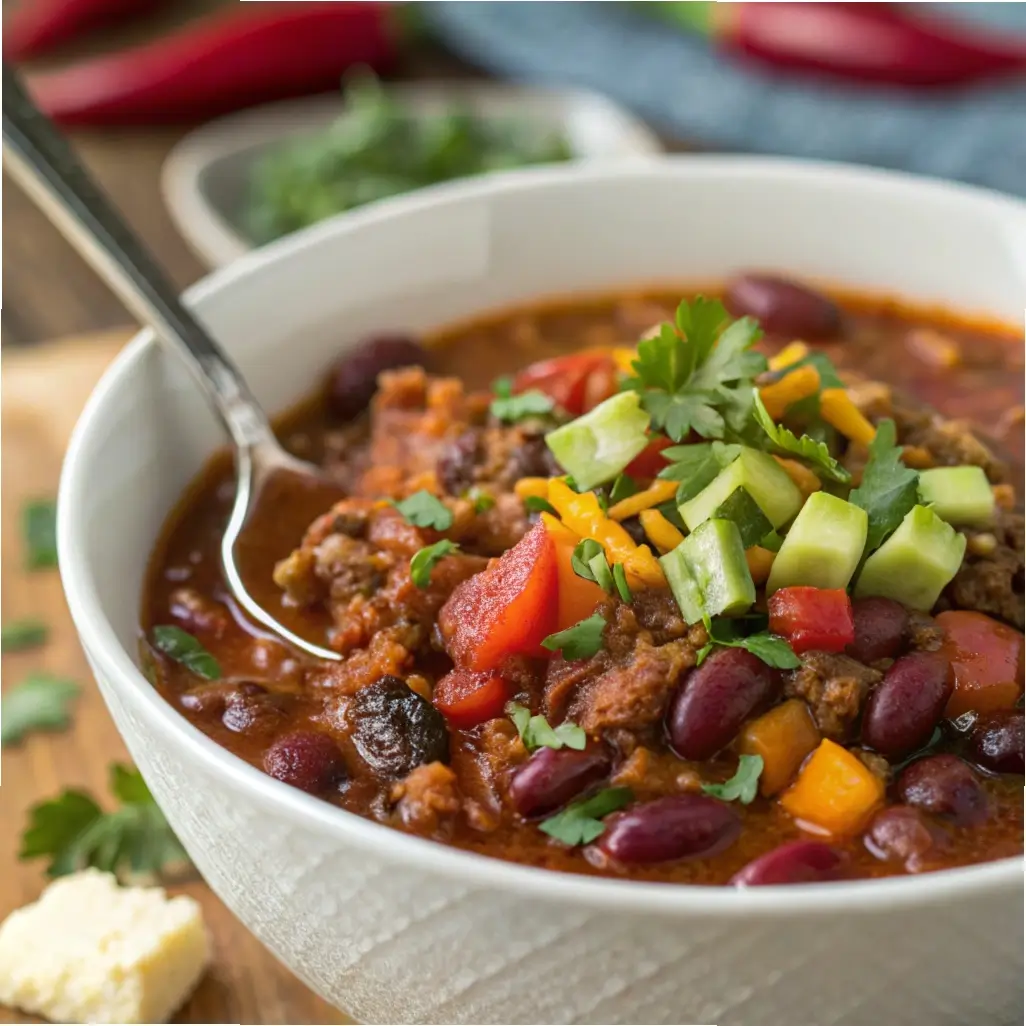 Low Sodium Chili for Heart Healthy Diets