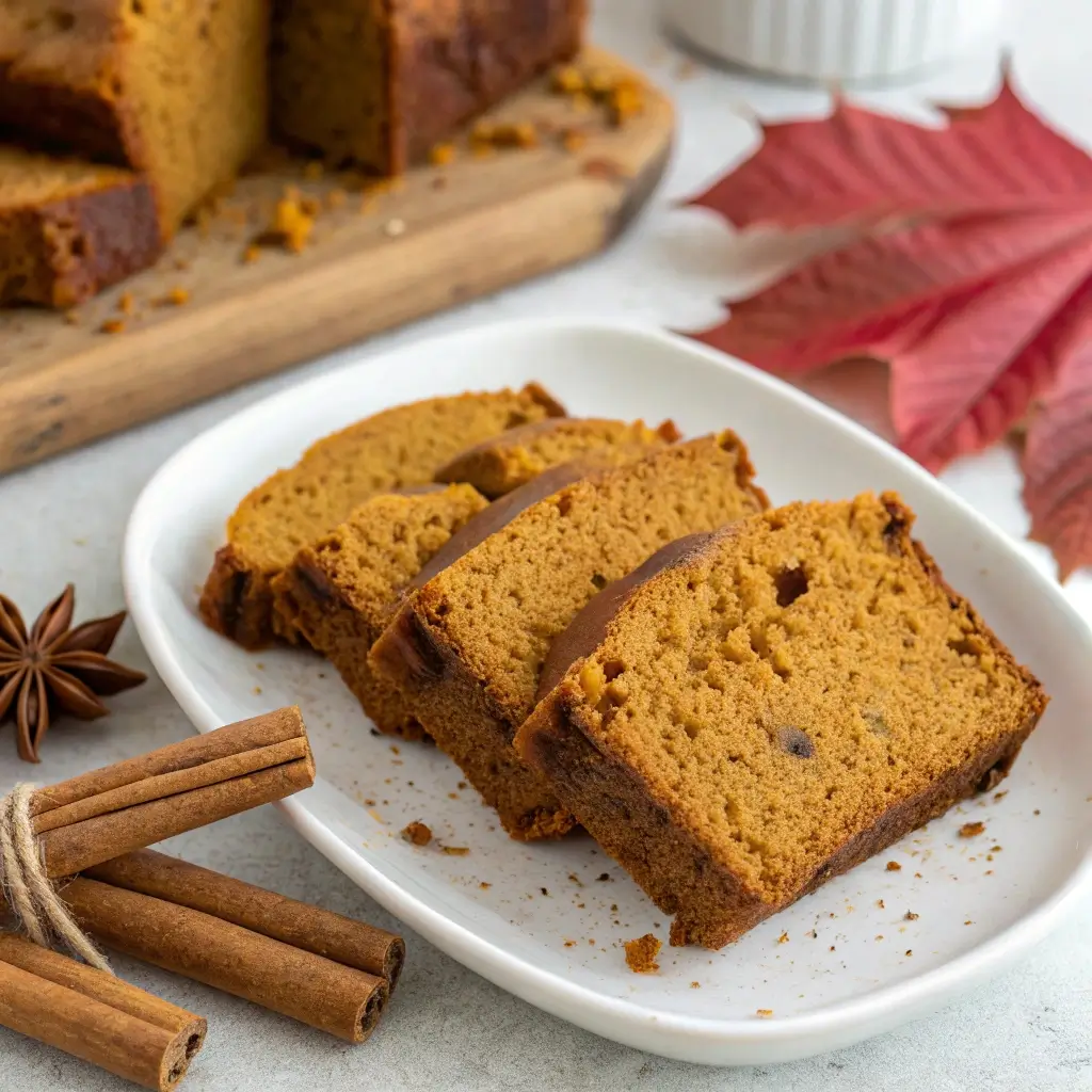 Healthy Pumpkin Bread (No Refined Sugar!)