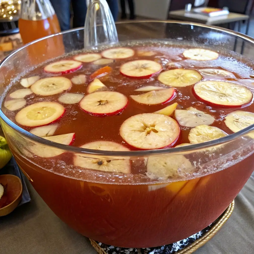 Apple Cider Vodka Punch