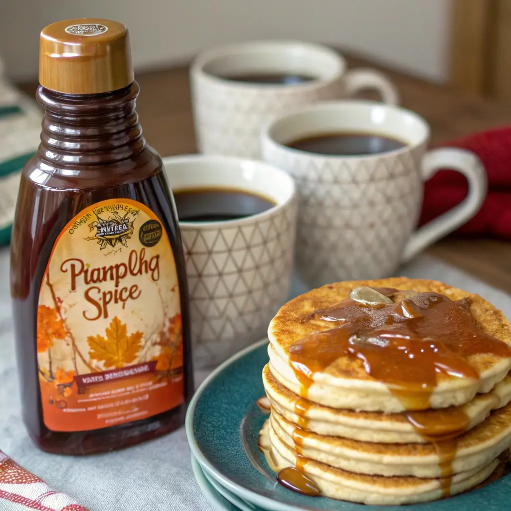 Pumpkin Spice Syrup with Maple Syrup