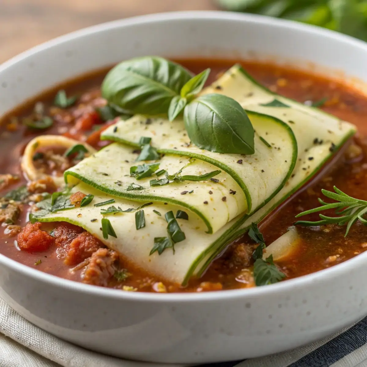Paleo Lasagna Soup