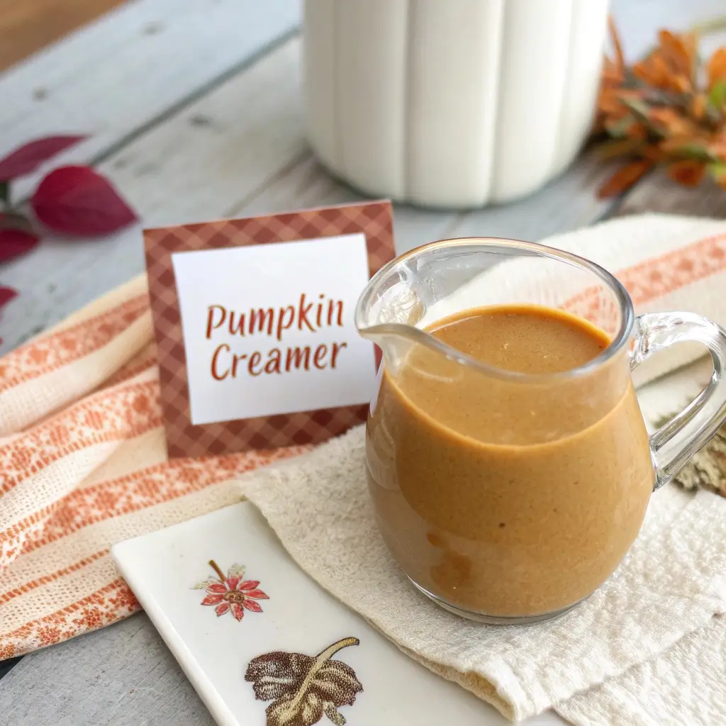 Easy 3-Ingredient Pumpkin Creamer