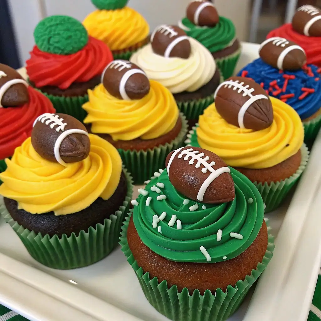 Tailgate Cupcakes Ideas