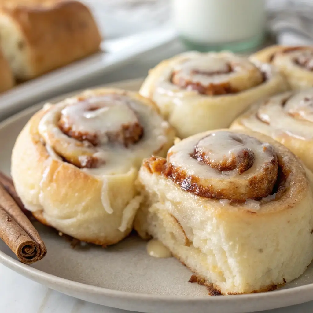 Fluffy Sourdough Discard Cinnamon Rolls