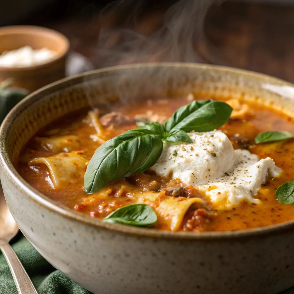 Easy Viral Lasagna Soup (One Pot!)