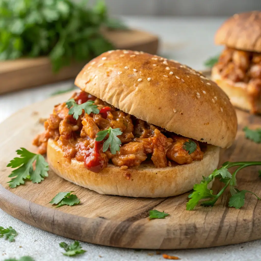 Easy Cajun Chicken Sloppy Joes Recipe
