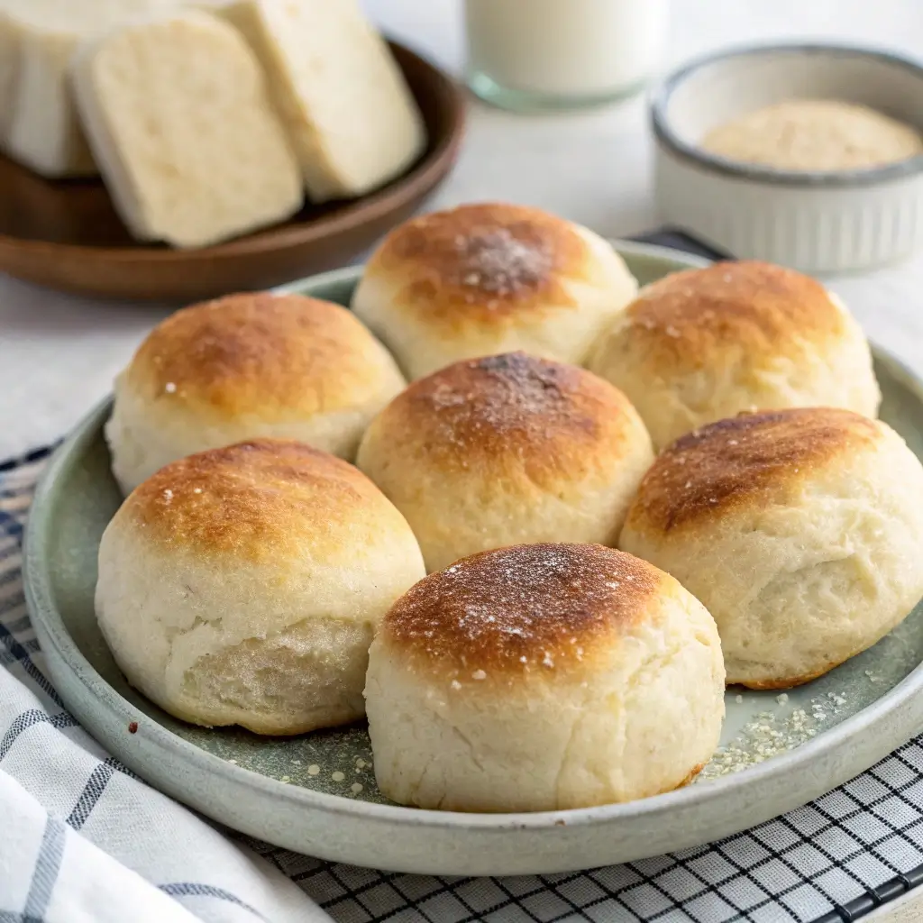 Fast Sourdough Discard Breakfast Rolls