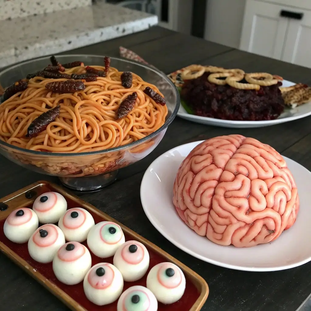 Gross Halloween Party Food