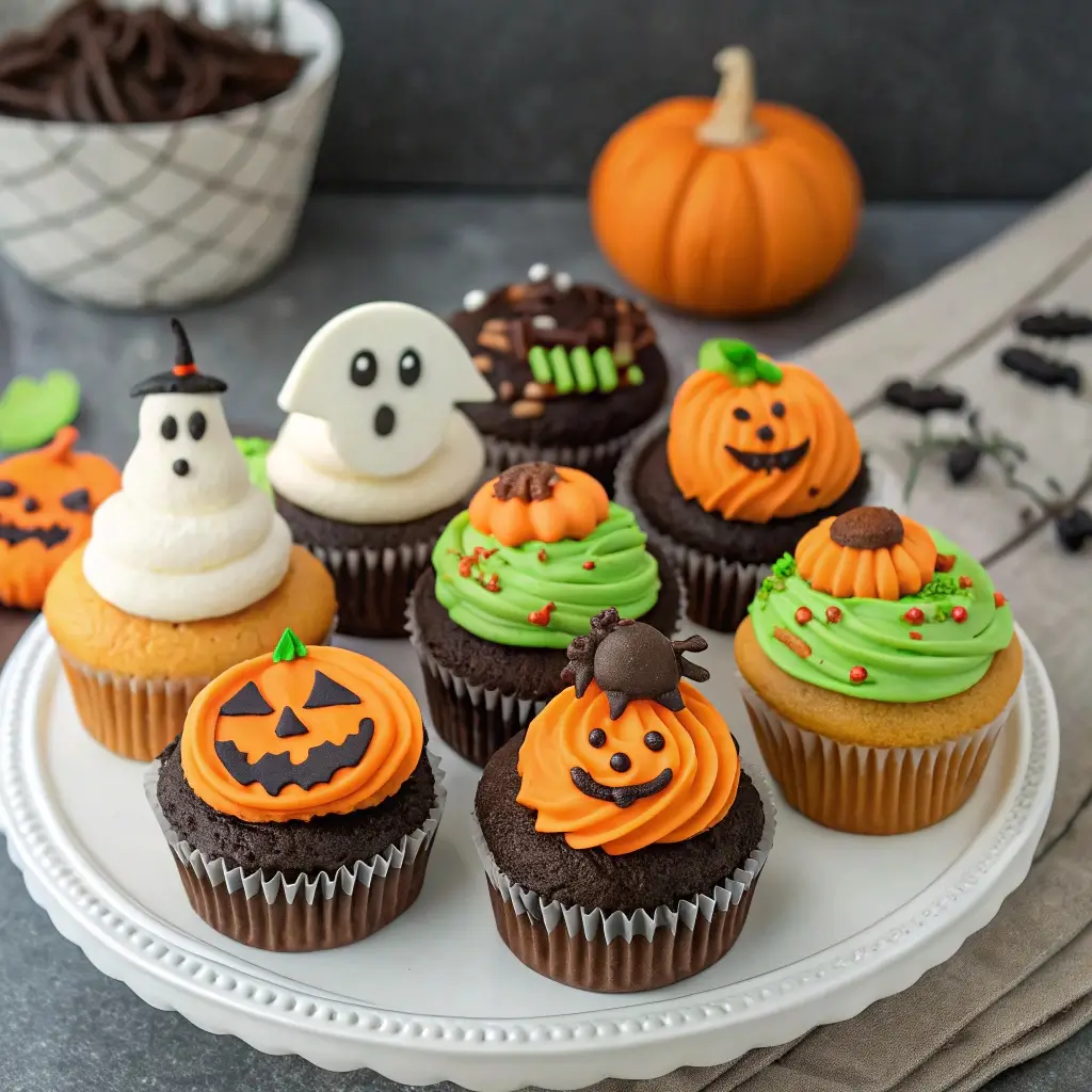 Halloween Cupcake Decorating Ideas